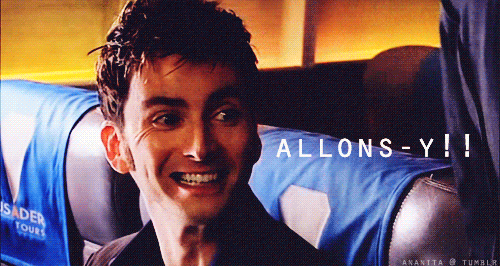 David Tennant Allons-y, doctor who